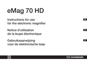 Schweizer eMag 70 HD Gebruiksaanwijzing