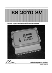 EWS ES 2070 SV Bedieningsvoorschrift