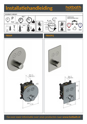 Hotbath PB009 Installatiehandleiding