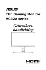 ASus TUF VG32A Series Gebruikershandleiding