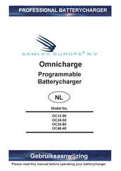 Samlex Europe OC24-80 Gebruiksaanwijzing