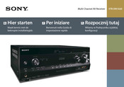 Sony STR-DN1020 Installatiegids