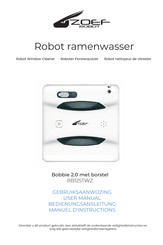 Zoef Robot BOBBIE 2.0 Gebruiksaanwijzing