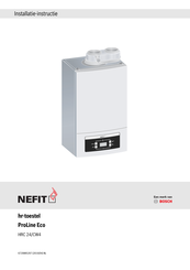 Bosch NEFIT ProLine NxT HRC 24/CW4 Installatie-Instructie