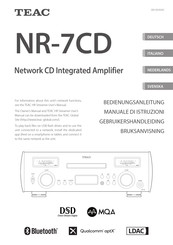 Teac NR-7CD Gebruikershandleiding