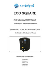 COMFORTPOOL ECO Square 20 Gebruikershandleiding