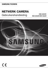 Samsung SND-6084R Gebruikershandleiding