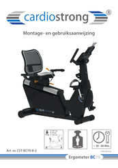 CARDIO STRONG CST-BC70-B-2 Montage- En Gebruiksaanwijzing