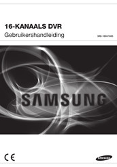 Samsung SRD-1685 Gebruikershandleiding