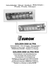 EUROM Golden 2000 Ultra RCD Instructieboekje