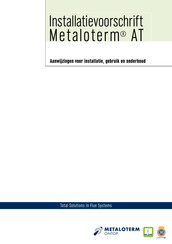 Metaloterm AT Series Installatievoorschrift