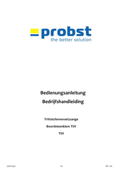 probst TSV Bedrijfshandleiding