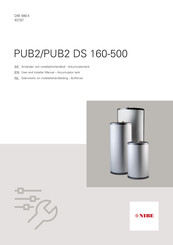 Nibe PUB2 DS 160 Gebruikers- En Installatiehandleiding