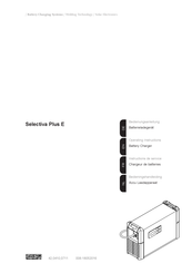 Fronius Selectiva Plus E Bedieningshandleiding