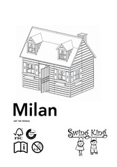 Swing King Milan 7850026 Gebruiksaanwijzing