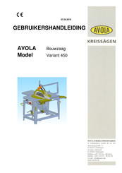 AVOLA Variant 450 Gebruikershandleiding