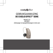 Coselgi EFFECT E-F2 Gebruiksaanwijzing