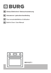 Burg BEH10-DT.1 Gebruikershandleiding