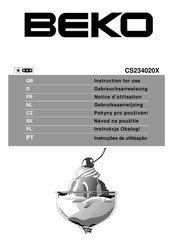 Beko CS234020X Gebruiksaanwijzing