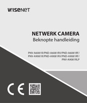 Wisenet PND-A9081RV Beknopte Handleiding