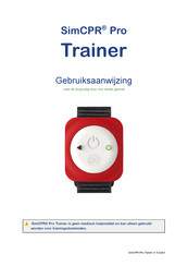 SimCPR Pro Trainer Gebruiksaanwijzing