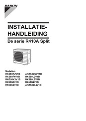 Daikin RX50G3V1B Installatiehandleiding