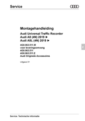 Audi 4G0.063.511.M Montagehandleiding