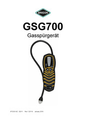 Brigon GSG700 Gebruiksaanwijzing