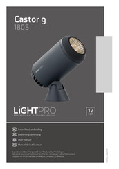 LightPro Castor 9 180S Gebruikershandleiding