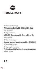 TOOLCRAFT 2623586 Originele Gebruiksaanwijzing