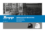 Kopp INFRAcontrol R 180 AP IP44 Bedieningshandleiding