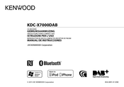 Kenwood KDC-X7000DAB Gebruiksaanwijzing