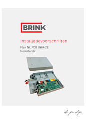 Brink PCB UWA-2E Installatievoorschriften