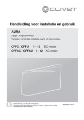 CLIVET AURA Handleiding