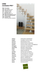 Fontanot LONG corrimano PVC Montagehandleiding