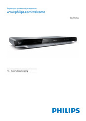 Philips BDP6000 Gebruiksaanwijzing