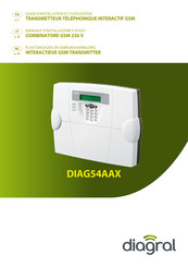 diagral DIAG54AAX Gebruiksaanwijzing