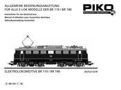 PIKO BR 110 Gebruiksaanwijzing