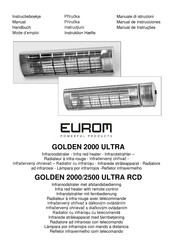 EUROM Golden 2500 Ultra RCD Instructieboekje