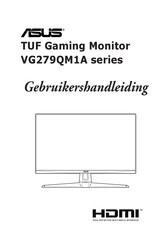 ASus TUF Gaming VG279QM1A Series Gebruikershandleiding