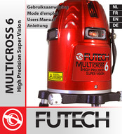 Futech MULTICROSS 6 Gebruiksaanwijzing