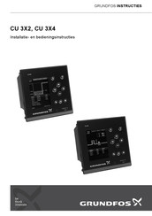 Grundfos CU 3X4 Installatie- En Bedieningsinstructies