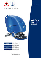 Nilfisk ALTO SCRUBTEC 653E Gebruiksaanwijzing