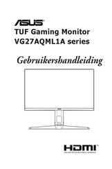 ASus TUF Gaming VG27AQML1A Series Gebruikershandleiding