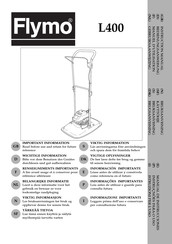 Flymo L400 Gebruiksaanwijzing