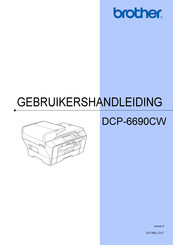 Brother DCP-6690CW Gebruikershandleiding