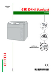 OERTLI GSR 230 N/II Installatie- En Servicehandleiding