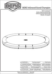 BERG InGround Grand Champion Gebruikshandleiding