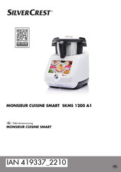 SilverCrest MONSIEUR CUISINE SMART SKMS 1200 A1 Gebruiksaanwijzing