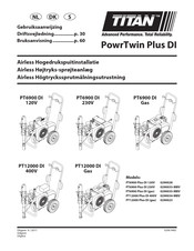 Titan PowrTwin Plus DI PT6900 DI 120V Gebruiksaanwijzing